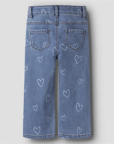 Name it - NMFRose Wide Jeans - Medium Blue Denim